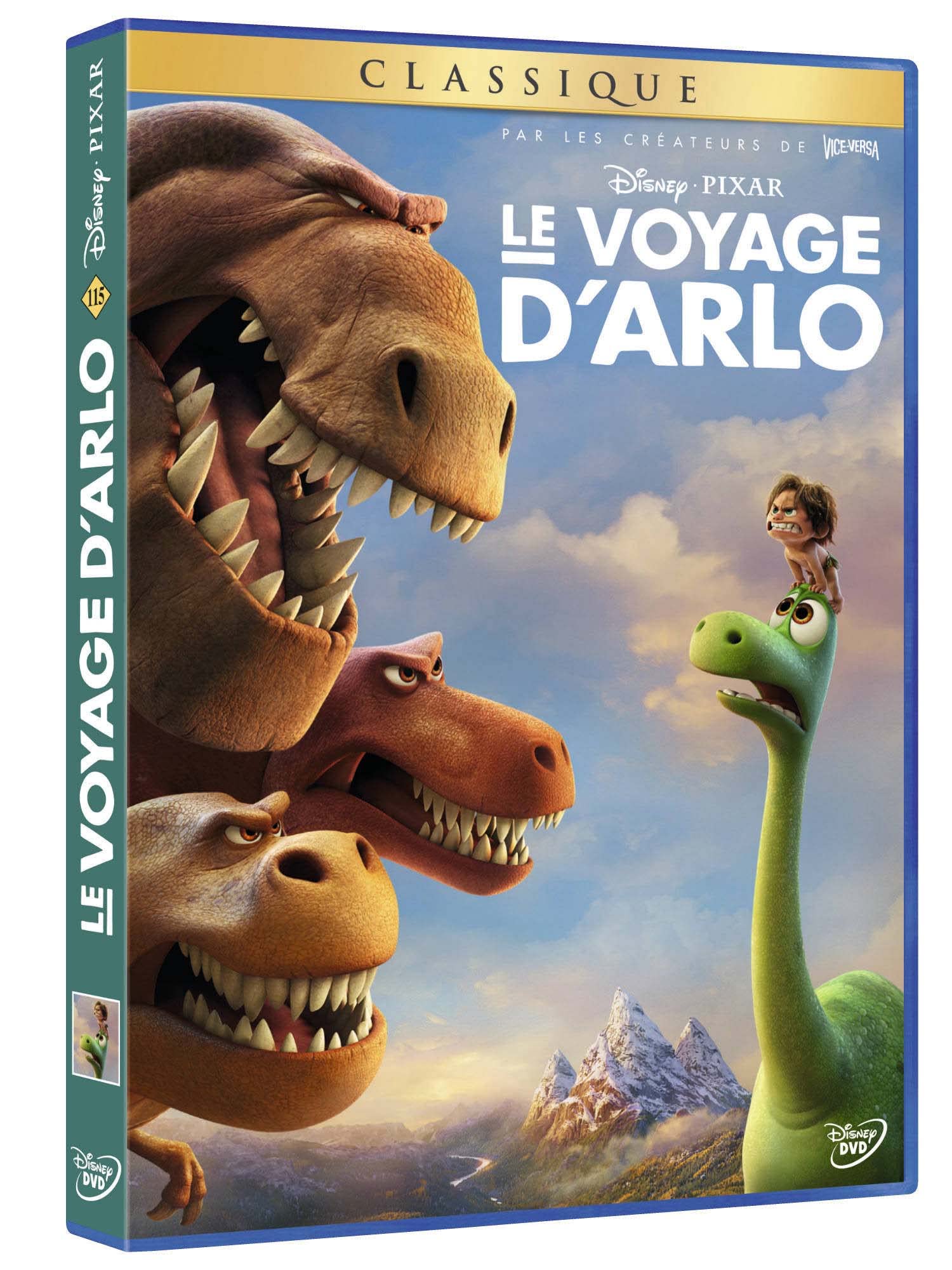 Le Voyage d'Arlo - Film d'Animation Disney - PIXAR en DVD