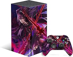 Dark Dark Nightmare Knight Video Game Vinyl Skins for X-box-Series-X, Wrap Decal Cover Stickers for X-box-Series-X Console Controller