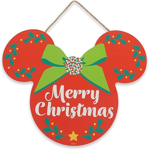 Vista 7 de Open Road Brands Disney Mickey Mouse y Minnie Mouse - Letrero de pared en forma de corazón Negro/blanco