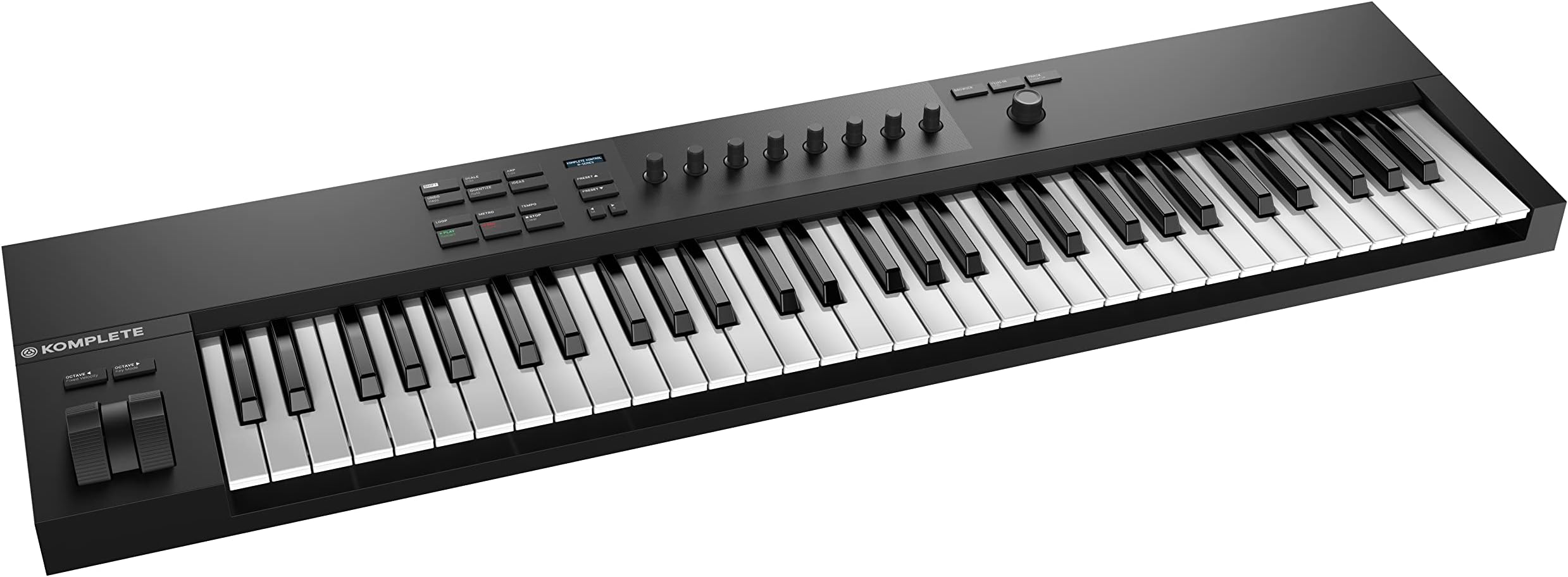 Native Instruments Komplete Kontrol A61 Smart Keyboard Controller 61-key MIDI with Custom Controls Designed for Total Integration NKS-ready Software