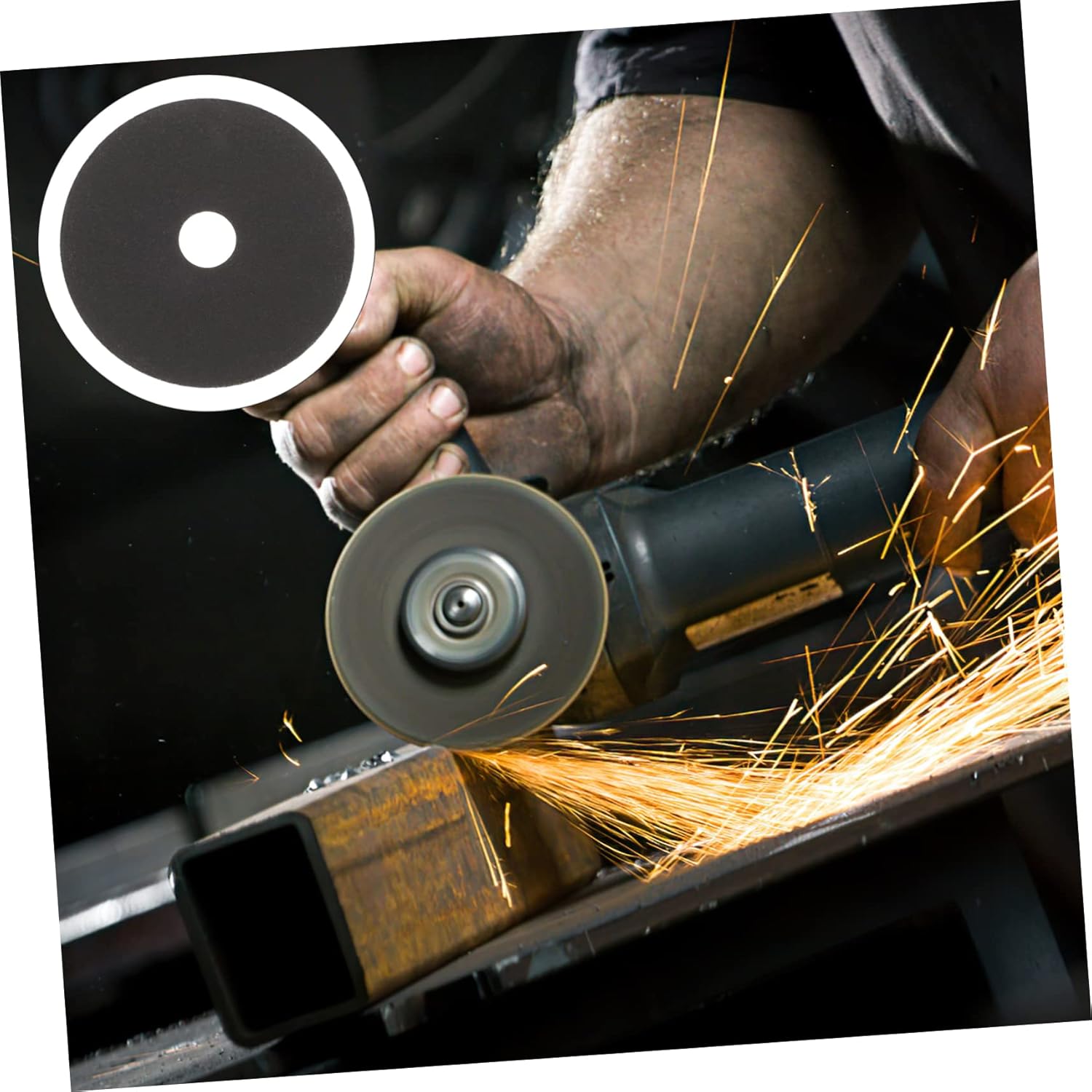 50pcs 4.5 Inch Metal Cutting Wheels Stainless Steel Cut Off Disc for Angle Grinder 4 1/2 x 0.04 x 7/8 Inch Sturdy Cutting Tool for Metal and Stainless Steel