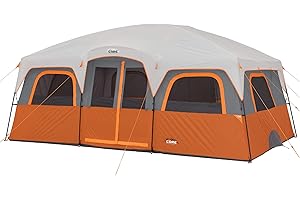 CORE 12 Person Tent: XL Camping Tent for Family Adventures