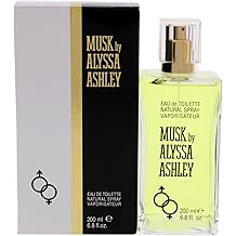 Alyssa Ashley Musk - Perfume for Men and Women with Citrus and Sicilian Bergamot - Long Lasting - Womens Fragrances - 6.8 oz EDT Spray