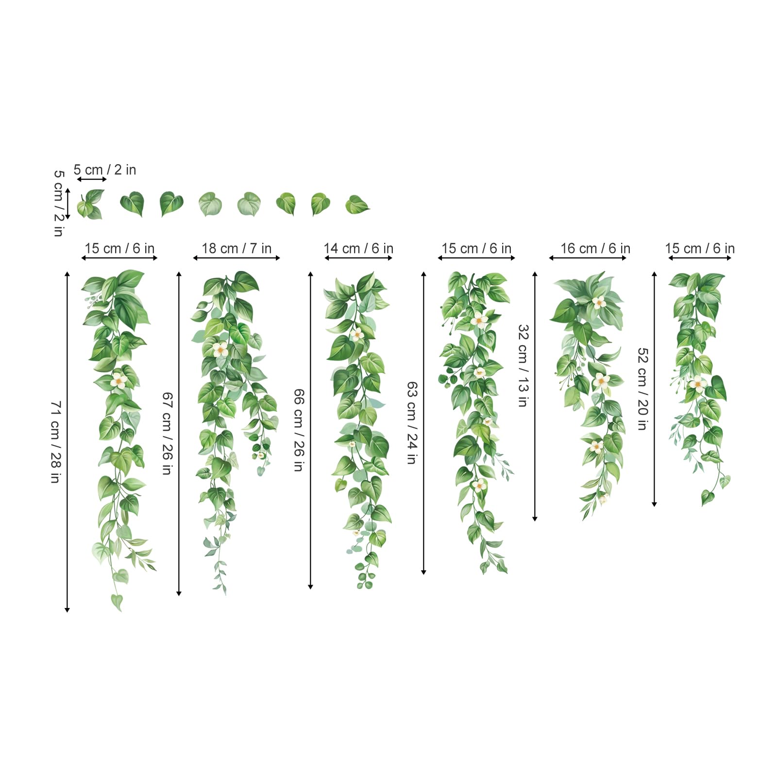 wondever Blauwe eucalyptus bladeren stromen venster klampt opknoping wijnstok bloemen planten glas sticker sticker anti-botsing dubbelzijdige statische raamstickers voor thuis glas venster wondever Blauwe eucalyptus bladeren stromen venster klampt opknoping wijnstok bloemen planten glas sticker sticker anti-botsing dubbelzijdige statische raamstickers voor thuis glas venster