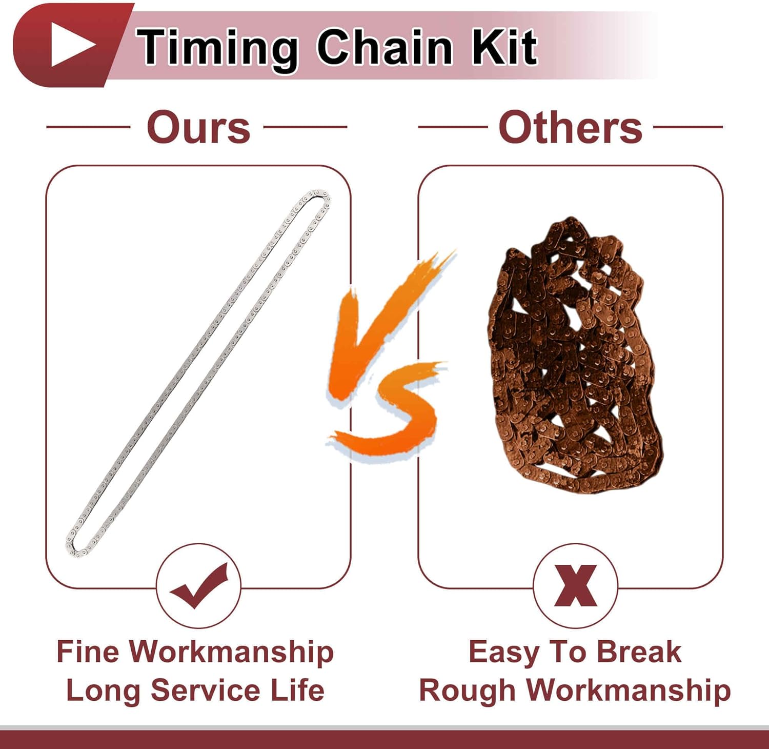 1 Set Engine Timing Chain Kit for Buick Encore for Chevrolet Cruze Sonic Trax 1.4L