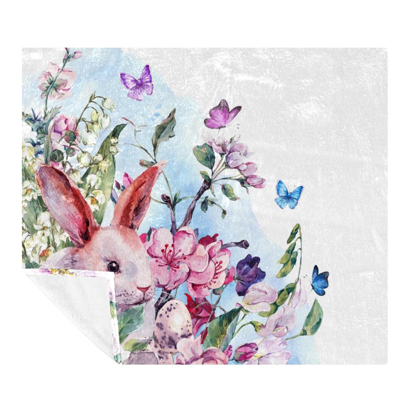 Couverture polaire de literie fleurie pour vos moments cocooning au salon