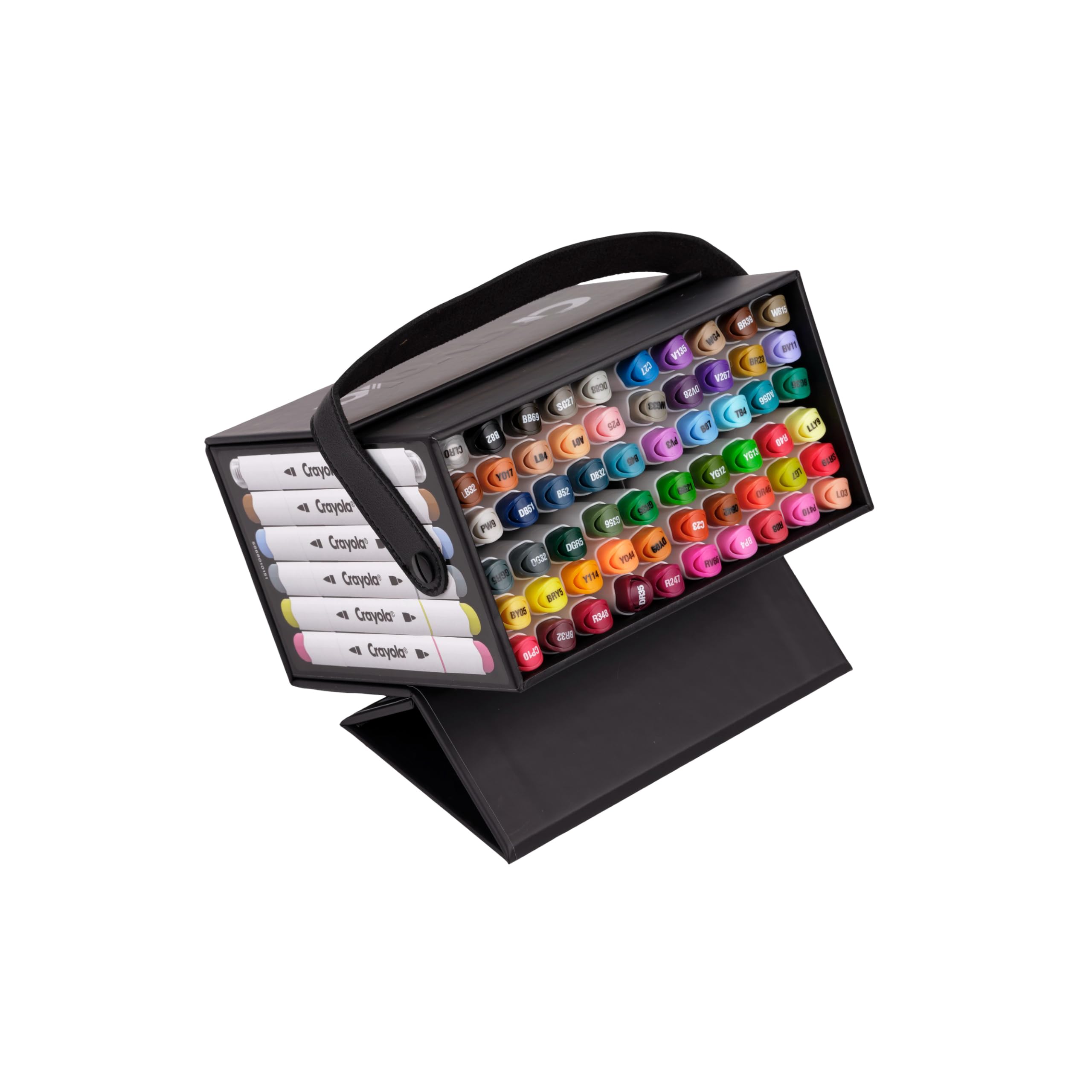 Crayola Zestaw 60 Markerow Alkoholowych, Cienka i Brush, 14+