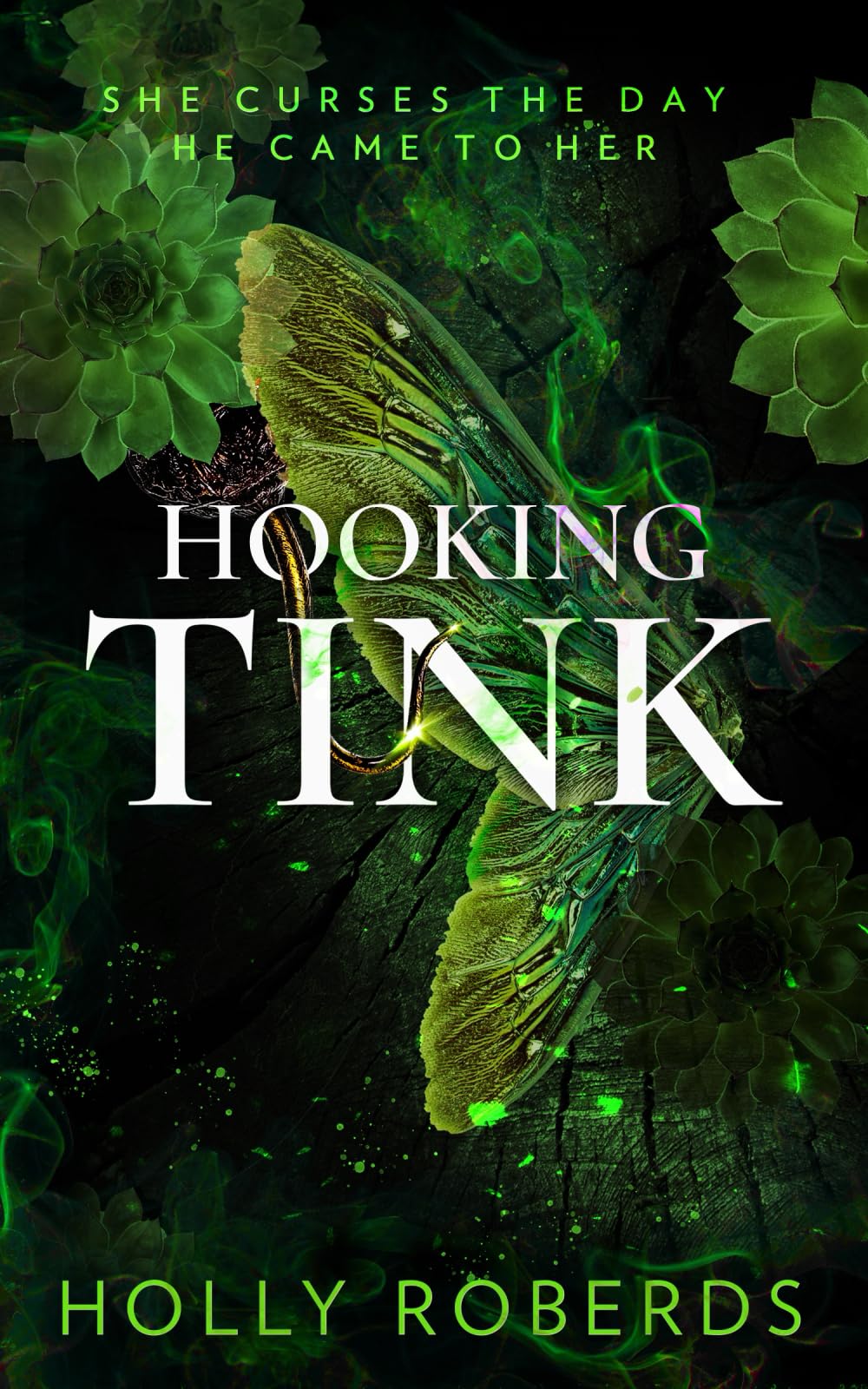 Cover of Hooking Tink: A Spicy Captain Hook Retelling (The Lost Girls)