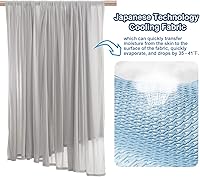 Vista 2 de Cooling Blankets for Hot Sleepers - Extreme Thin Bed Throw Blanket for Summer, Lightweight Cold Blankets,Cool Sheet for Bed,Sofa(Throw Size 50" x