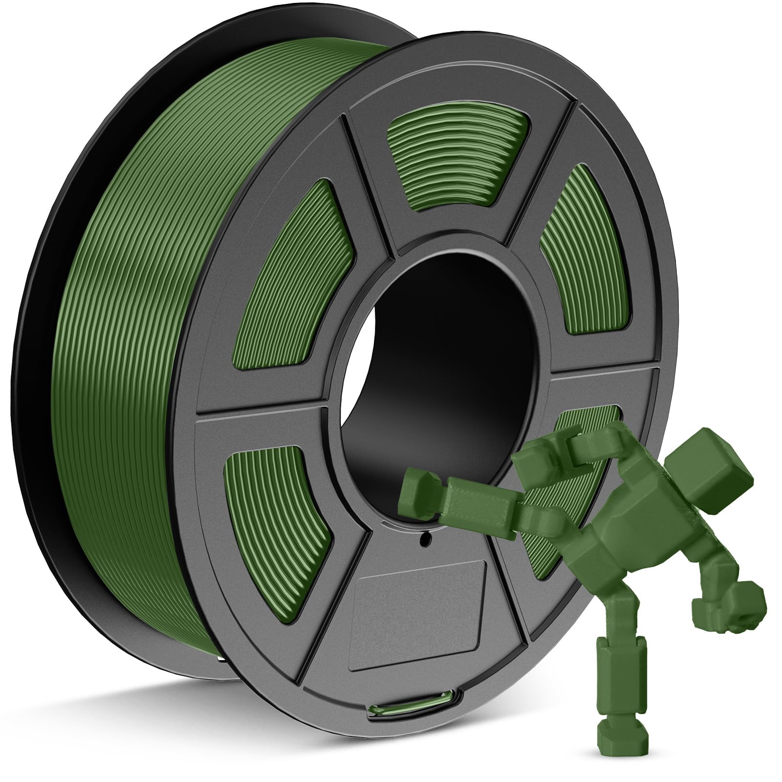 JAYO PETG Filament 1.75mm, PETG 3D Drucker Filament, Maßgenauigkeit +/- 0.02mm, Sauber Gewickeltes Filament,1.1KG Spool
