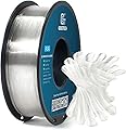GEEETECH PLA Filament 1.75mm 3D Printer Filament PLA for 3D Printer 1kg Spool, Clear