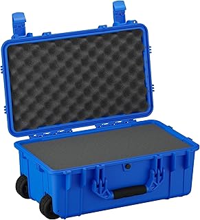 Condition 1 55,9 cm große, abschließbare Hartschalenkoffer mit Schaumstoff, Modell 300, wasserdichte Schutzbox für Kamera, taktische, wissenschaftliche Ausrüstung, hergestellt in den USA, 55,5 x 35,1