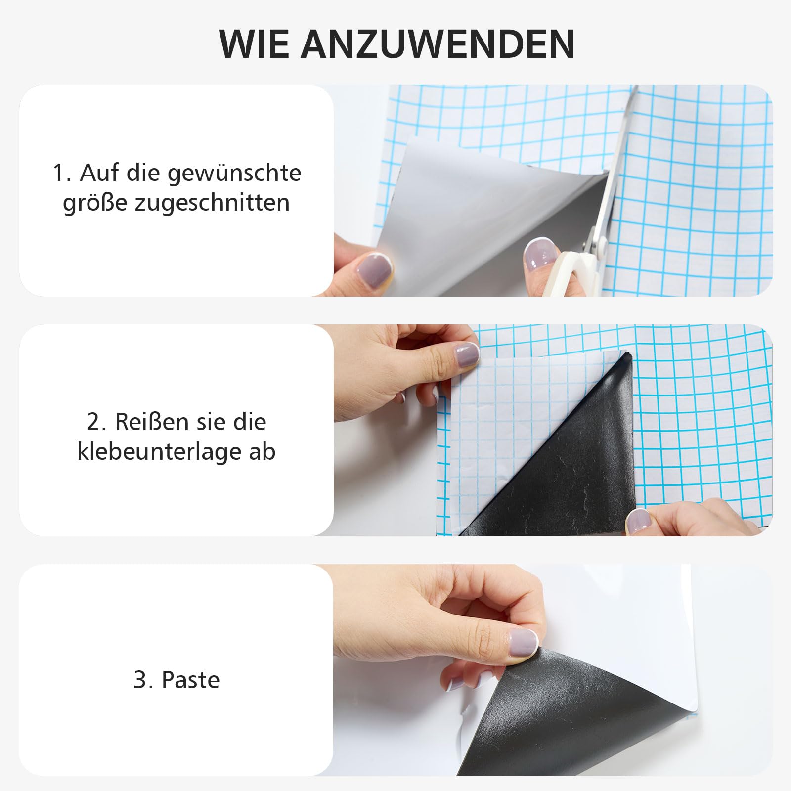3 Stück Acryl Memo Board - Selbstklebende Monitor-Notiztafeln Für Büro