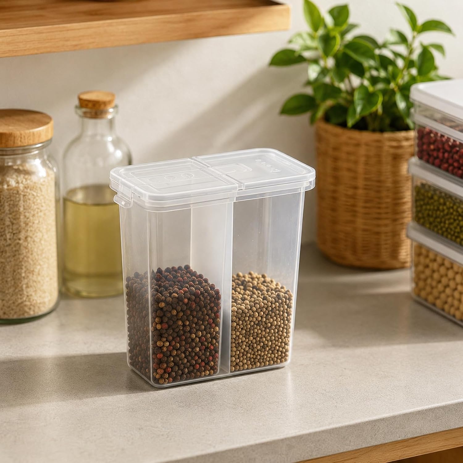 4 PCS Portable And Refillable Spice Shaker, Multi-Spice Container