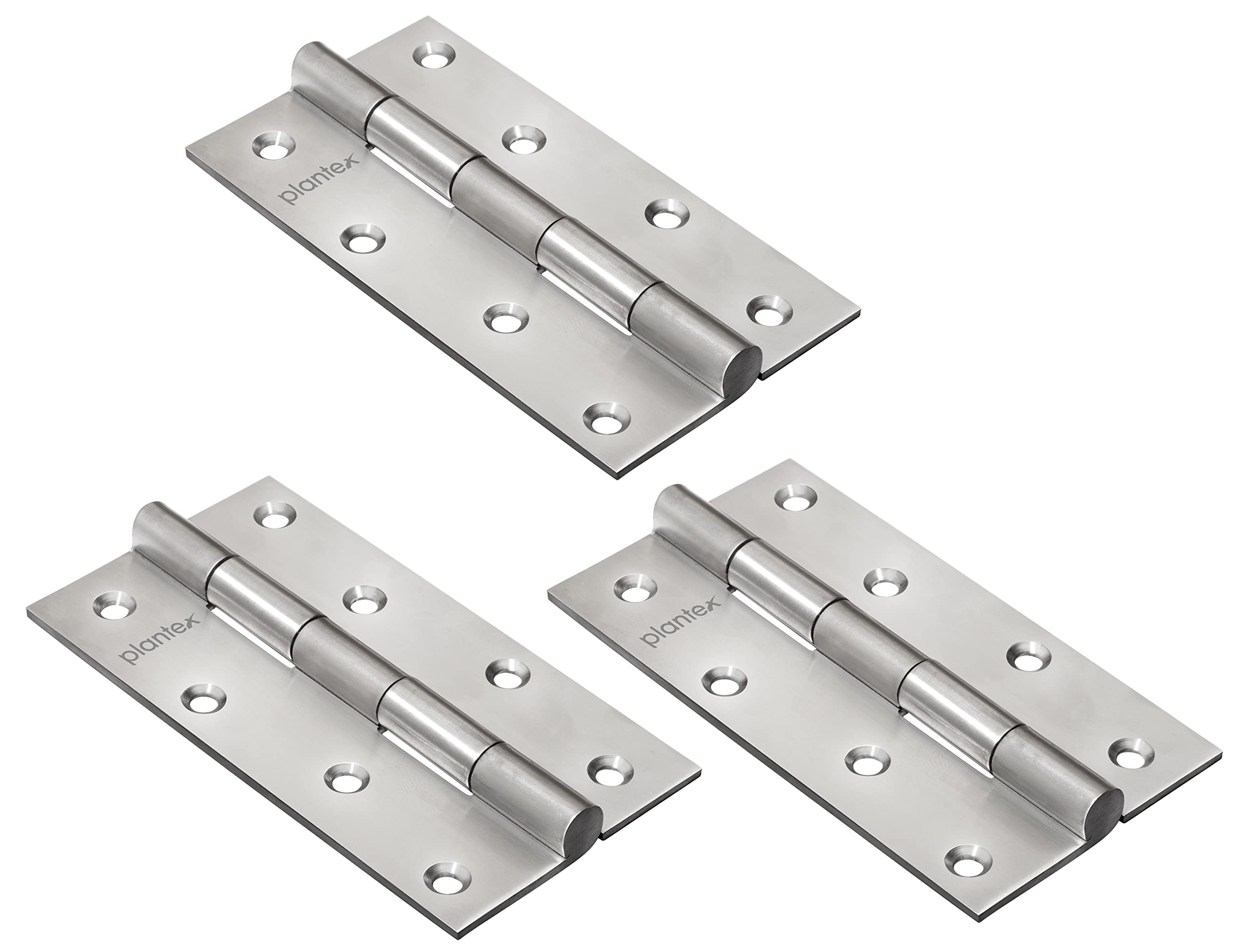 See full amazon price history chart for Plantex Heavy Duty Stainless Steel Door Butt Hinges 5 inch x 12 Gauge/2.5 mm Thickness Home/Office/Hotel for Main Door/Bedroom/Kitchen/Bathroom - Pack of 3 (Satin Matt) Plantex Heavy Duty Stainless Steel Door Butt Hinges 5 inch x 12 Gauge/2.5 mm Thickness Home/Office/Hotel for Main Door/Bedroom/Kitchen/Bathroom - Pack of 3 (Satin Matt) (B0BC1ZDLMH) Amazon Price History, Amazon Price Tracker