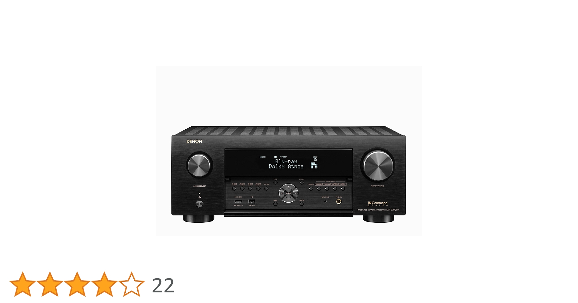 Amazon.co.jp: Denon (デノン) AVR-X4500H レシーバー 8 HDMI