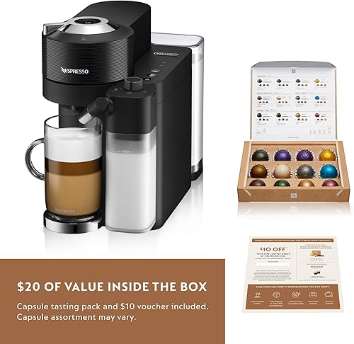 Miniatura 4 de Nespresso Vertuo Lattissima de De'Longhi, negro