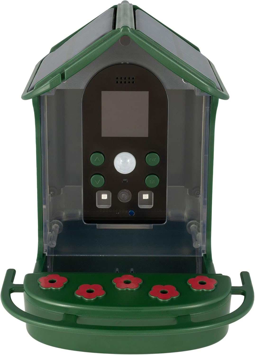 Bird Feeder Camera High Definition with Live View Wireless Photo and Video Capture Motion Activated Solar Powered