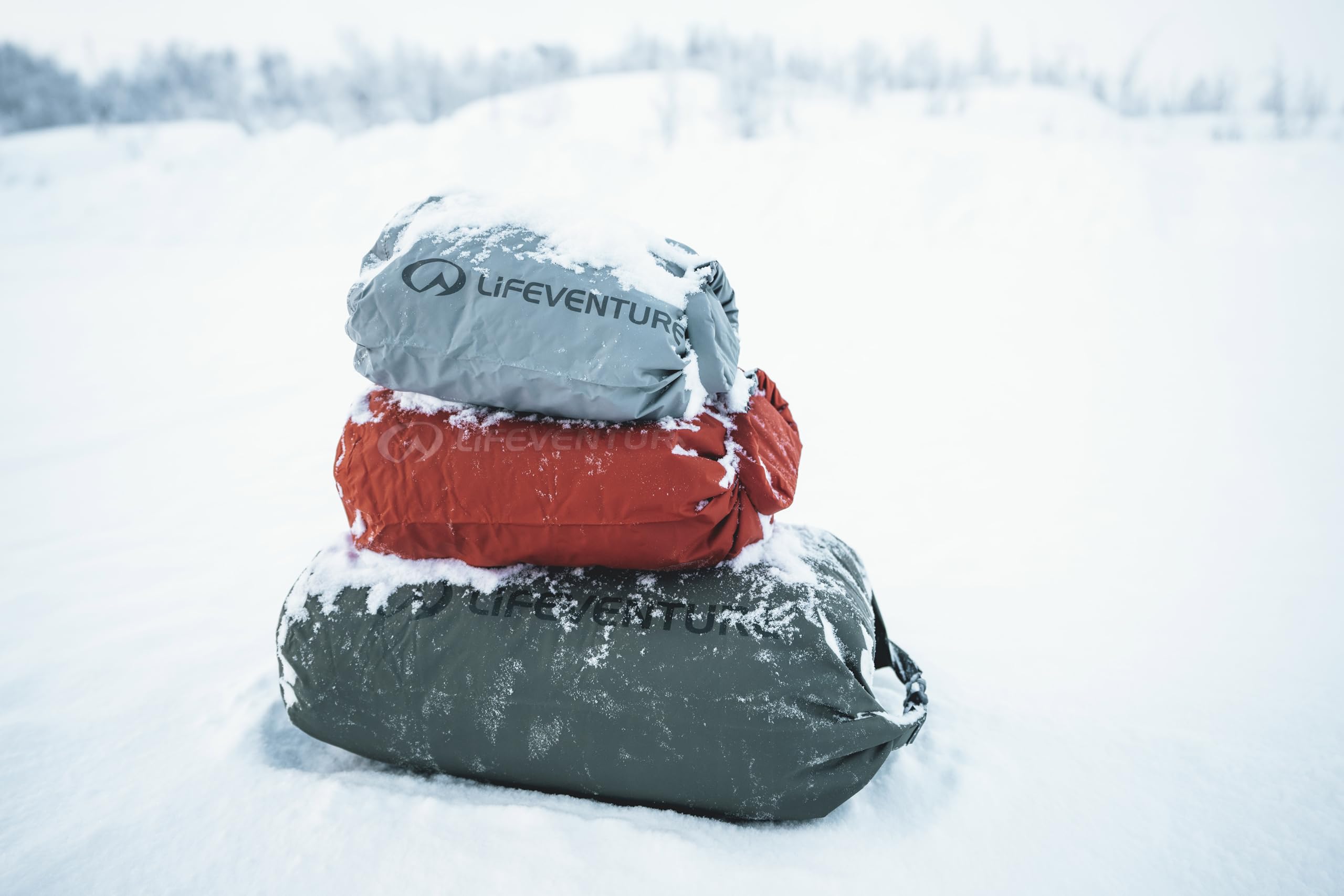 Lifeventure Stormlight Dry Bag, Siliconized Rip-Stop 70D Fabric with Fully Taped Seams | Roll-Top Closure Waterproof Dry Sack for Adventure Travel - 3