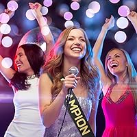 Vista 7 de 6 Piezas Bandas de Satén en Blanco Decoraciones para Fiestas Banda Negra en Blanco Banda Lisa Banda de Cumpleaños Bandas para Cumpleaños, Boda