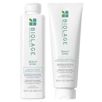 Biolage Scalp Sync Clarifying Duo For Oily Scalps, 13.5 fl oz