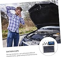 Vista 2 de Yardwe 1 Set Solar Panel Charge Controller Household Battery Chargers Portable Battery Charger Charging Solar Panel Outdoor Solar Charger Solar Cell