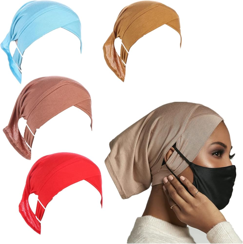 Muslimische Islamische Muslime Unter Schal Cappuchon Ninja Hijab Cover