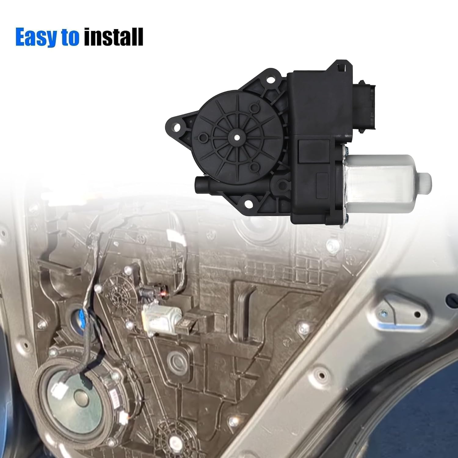 Power Window Motor Front Left Driver Side Compatible with Kia Sportage 2017 2018 2019 2020 2021 2022 Replace 82450D9010 82450-D9010