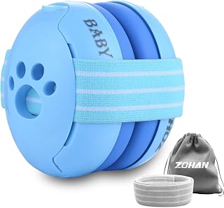 ZOHAN EM001 Baby Ear Muffs Noise Canceling Protection Headphones for Toddler and Infant Up to 36 Months-CE & CPC Certified Blue