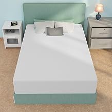 NChanmar 12 Inch Mattress, Gel Memory Foam, Pressure Relieving, Cooling Gel Foam, Bed-in-a-Box, Full, 75" L x 54" W x 12" Th, White