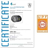 Vista 6 de Paquete de 2 persianas para ventana de automóvil para bebé con protección UV certificada, 21 x 14 pulgadas