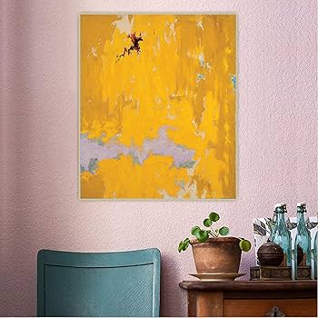 Amazon｜クリフォード・スティル《 PH-129》抽象キャンバスアート油絵