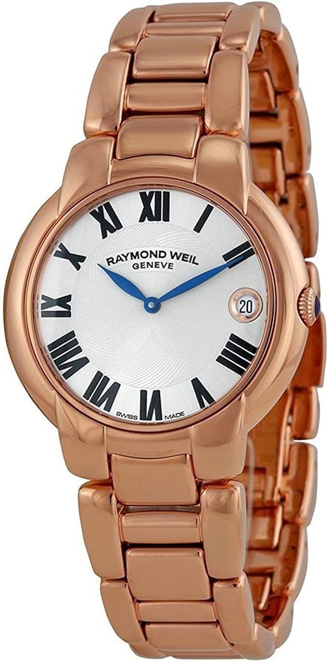 Amazon Com Raymond Weil Women S 5235 P5 Analog Display Quartz Rose Gold Watch Raymond Weil Swiss Clothing Shoes Jewelry
