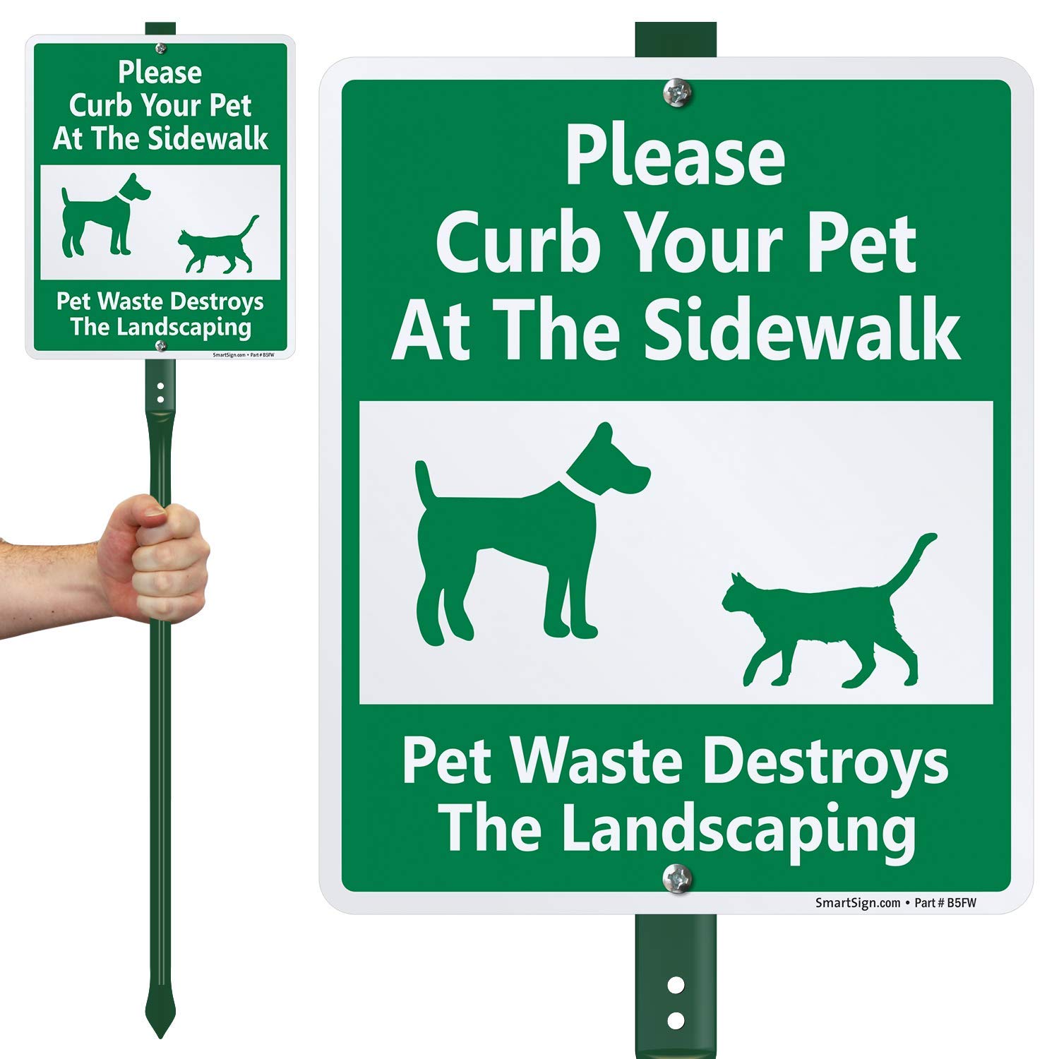 funny curb your dog signs