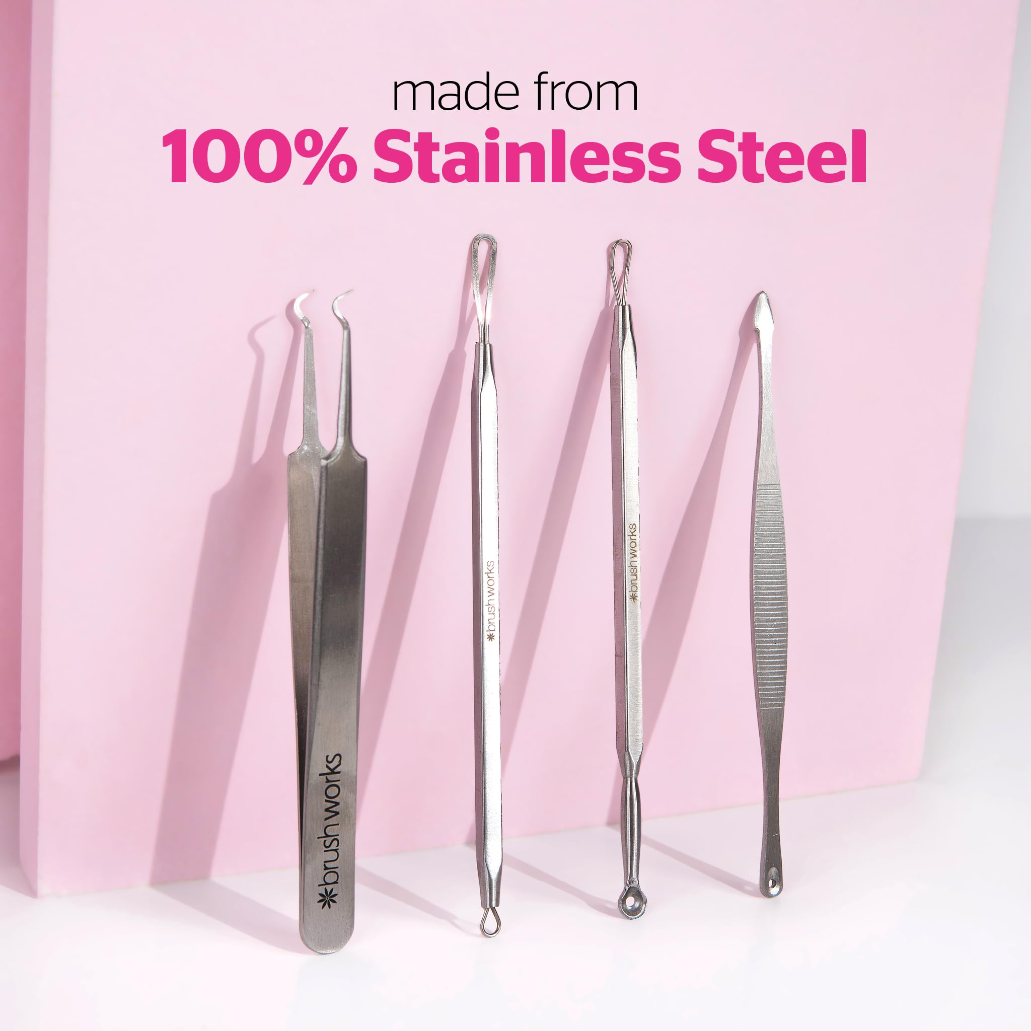 Brushworks HD Blackhead & Blemish Remover Set