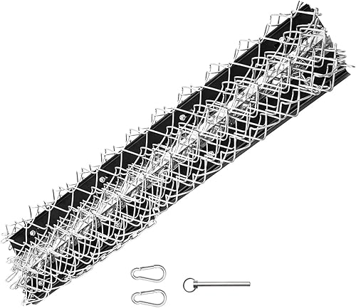 Miniatura 8 de QVQE Rastra ATV de 4 x 5 pies, grada de cadena para nivelación de paisaje o preparación de césped, accesorio de tractor UTV duradero, grada de