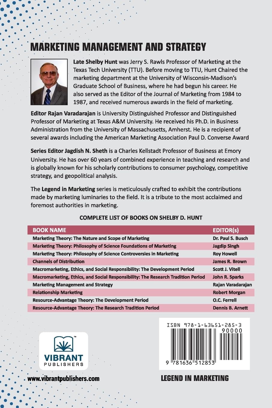 Marketing Management and Strategy (Legend in Marketing)