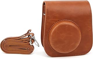 Estojo de armazenamento de câmera, estojo de armazenamento de câmera PU, bolsa para câmera, bolsa para câmera, acessório para câmera FujiFilm Instax Mini 11 Câmera FujiFilm Instax Mini 9