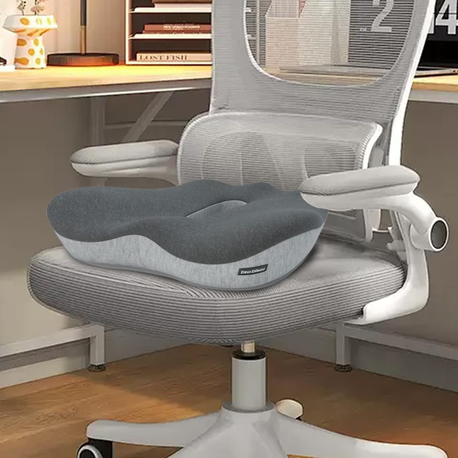 Cojín de Escritorio, Cojín de Asiento | Cojín para Silla de Ruedas | Cómodo cojín para silla de ruedas de escritorio, cojín para asiento del conductor, cojín para asiento, cojín para asiento de
