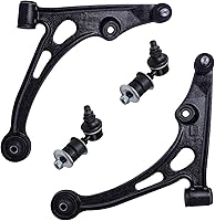 Vista 177 de Detroit Axle - Kit de brazos de control inferiores delanteros para Dodge Dart 2013, 2014, 2015, 2016, 2 brazos de control inferiores con ensamblaje