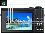 G7 X Mark III Screen Protector for Canon PowerShot G7X Mark III mark3 Digital Camera (for accessories), [3 Pack] LCD Tempered Glass Film 0.3mm High Definition 9H Hardness