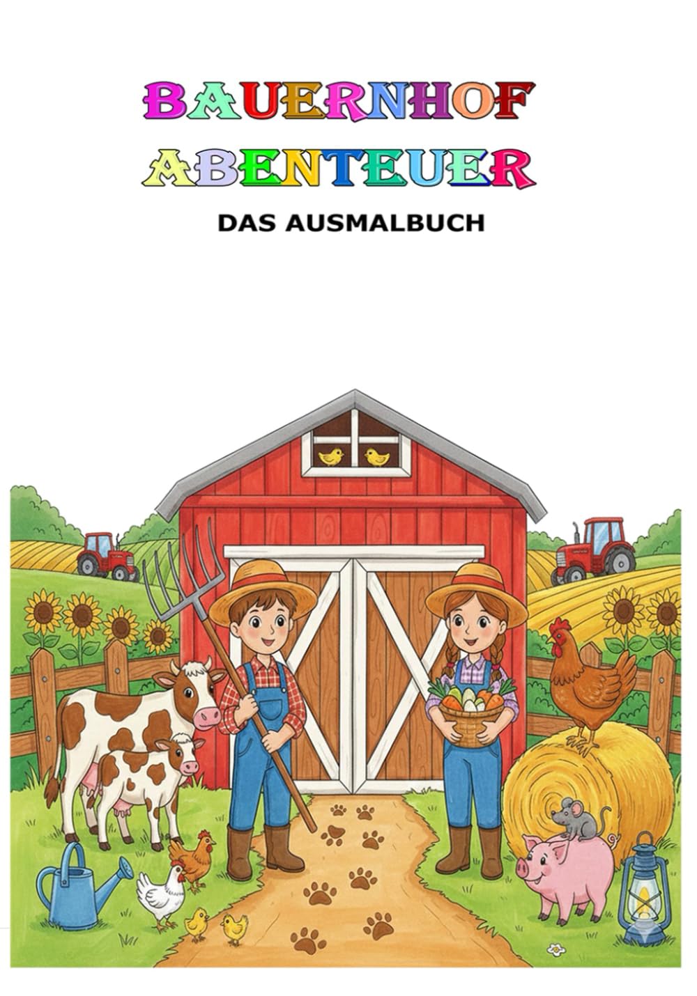 BAUERNHOF ABENTEUER: Das Ausmalbuch