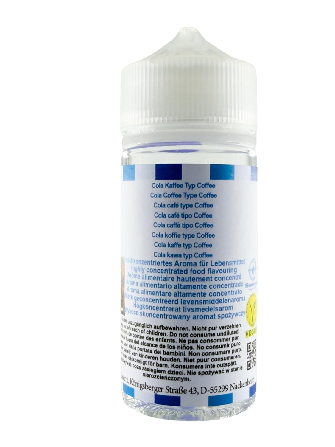 Cola Coffee Type Coffee Flavor Concentrate - Vegan - Sasami - 10ml image 5