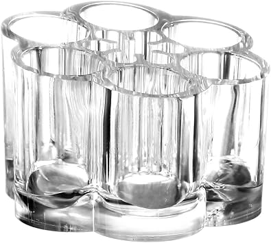 Ruilogod Acrylic Clear Cosmetic Organizer Make Up Case Lipstick Liner Brush Holder Jewelry Storage Display Box Drawers Style 21 id a24 de1 2d3 e34 927