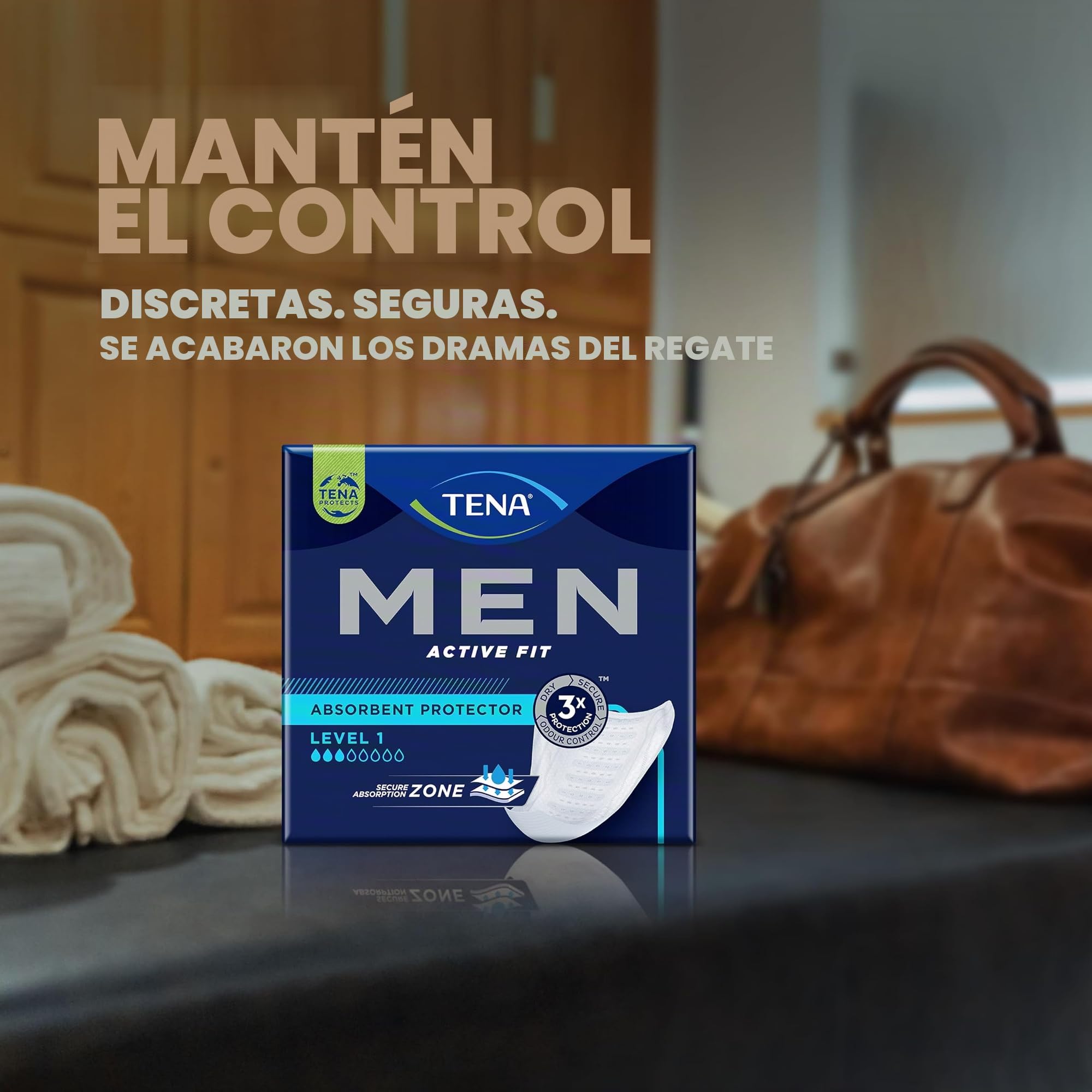 TENA FOR MEN Level 1 (24 - 144 unidades) Descuento 1 o 6 cajas