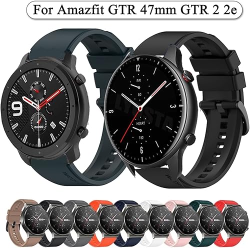 Miniatura 2 de TTUCFA Banda de reloj inteligente de 0.866 in para Huawei GT 2 Pro correas de muñeca de silicona para xiaomi GTR 1.850 in GTR2 2e pulsera