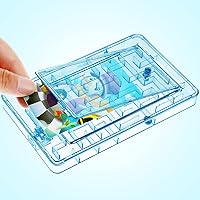 Vista 5 de Skylety Caja de Rompecabezas de Dinero de 5 Piezas, Caja de Tarjeta de Regalo, Soporte de Tarjeta de Rompecabezas de Plástico, Divertido Laberinto