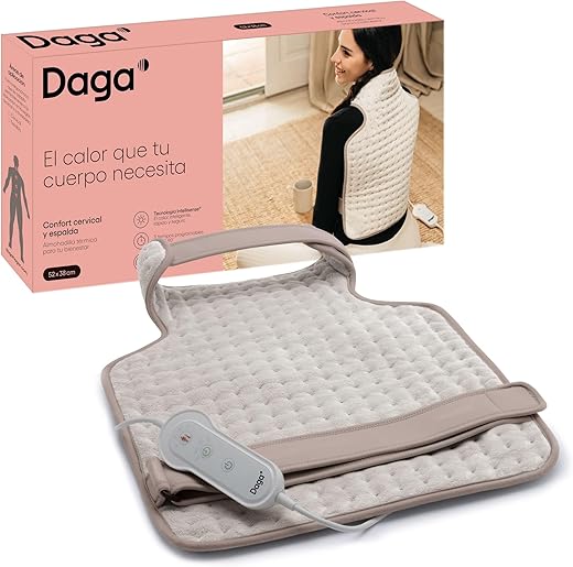 Daga – Almohadilla eléctrica Daga Confort cervical y espalda.