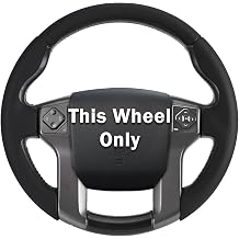 Fit for Tacoma2012-2023 Steering Wheel Cover, Steering Wheel Cover for Toyota 4Runner2010-2024 Tundra2014-2021 Sequoia2014-2022 Accessories Black