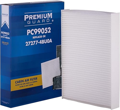 Miniatura 10 de Filtro de aire de cabina Pureflow PC99052X  Compatible con Nissan Rogue 2014-20 X-Trail 2015-20 Qashqai 2017-22 Rogue Sport Renault Koleos 2018-19